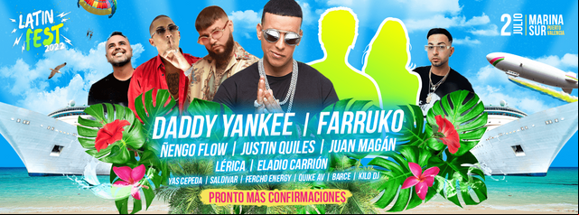Concierto de Daddy Yankee en Valencia, España, Sábado, 02 de julio de 2022